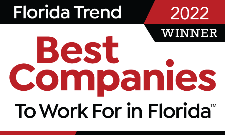 Florida Trend 2022 Winner Best Companies to work for in Florida