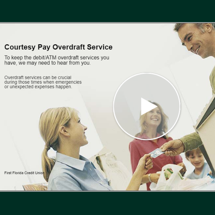 Courtesy Pay Overdraft Services