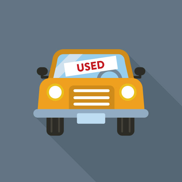 Buying a Used Car Icon