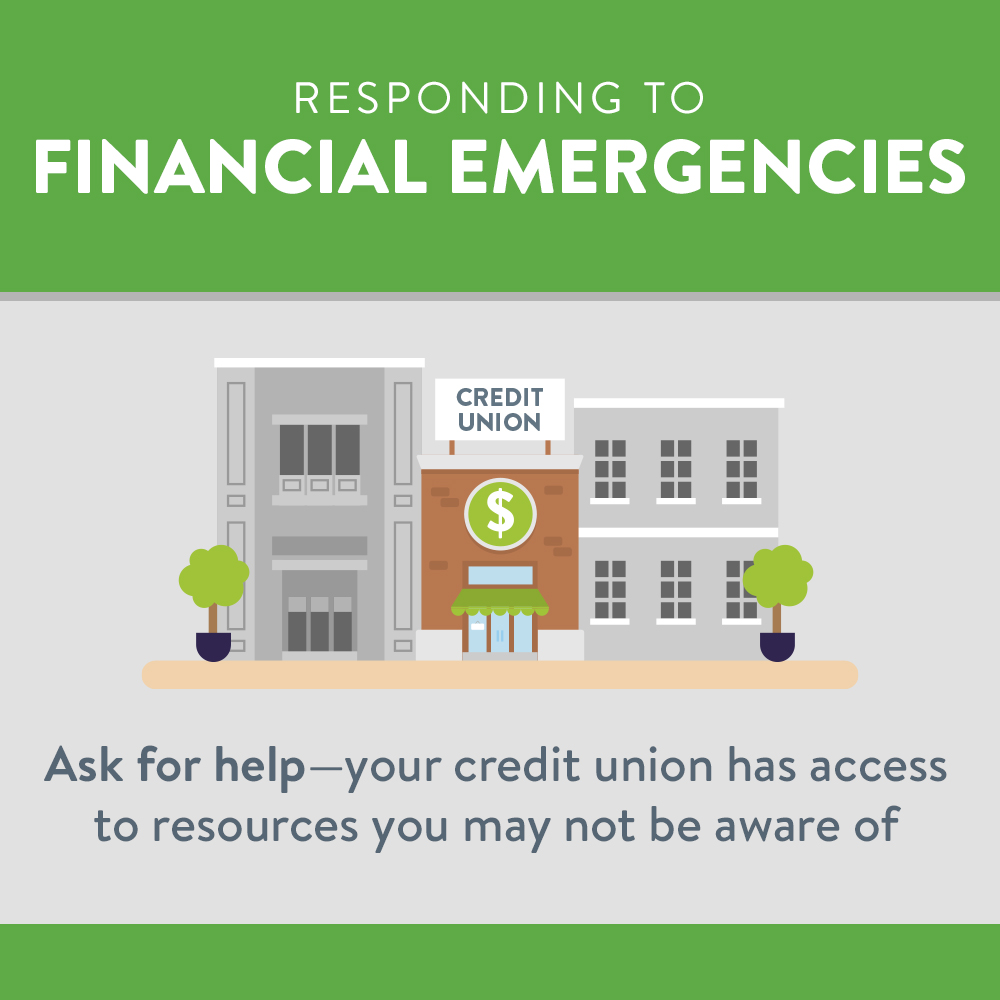 Ask for help--your credit union has access to resources you may not be aware of.
