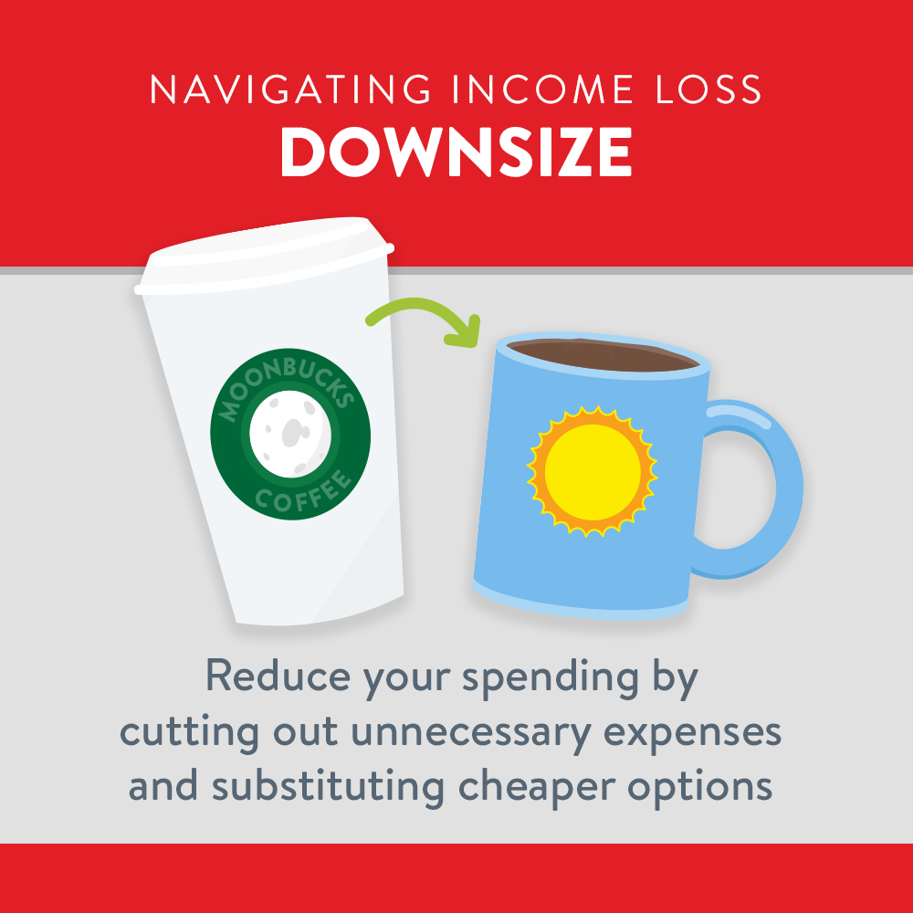 Reduce your spending by cutting out unnecessary expenses and substituting cheaper options.