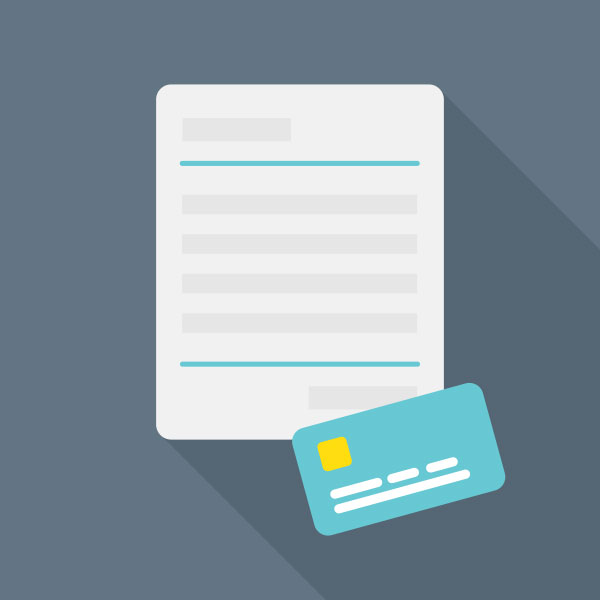 Using Your Credit Card Icon