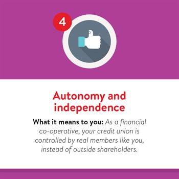 Principal 4: Autonomy and independence