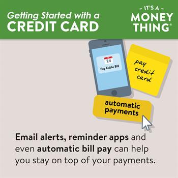 Credit Card Tip: Automatic bill pay can help you stay on top of your payments