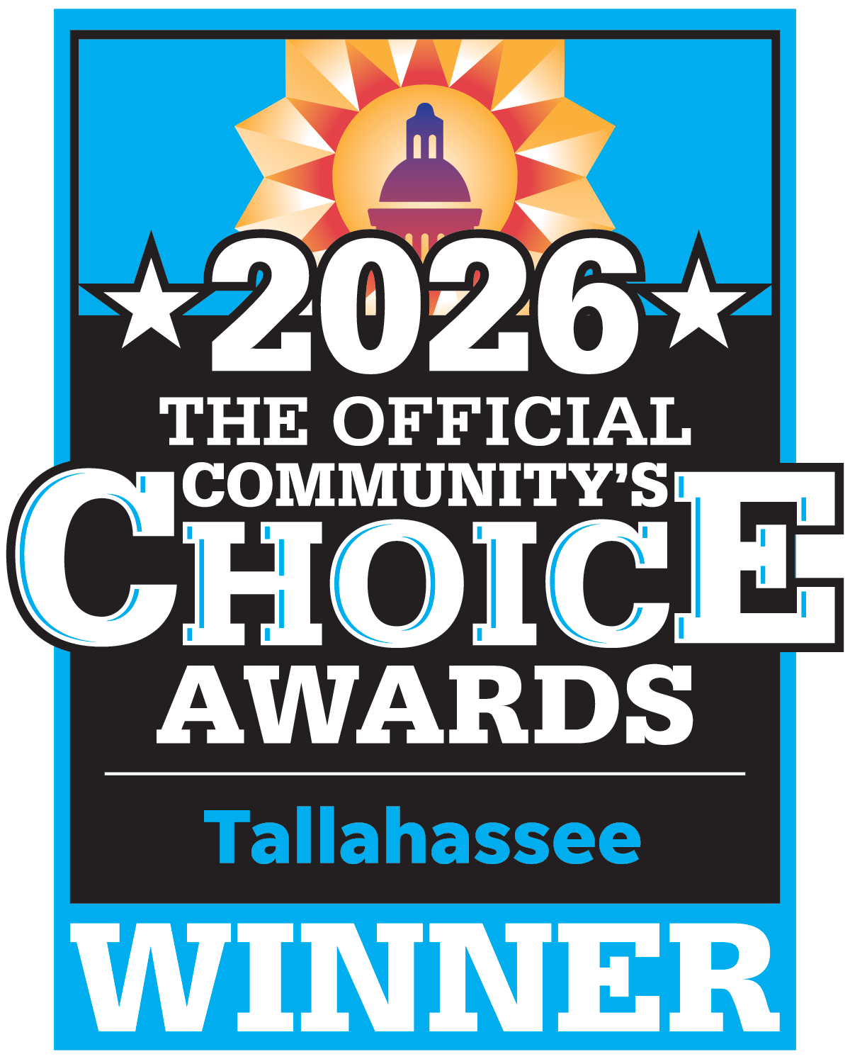 2026 Winner Tallahassee Community's Choice